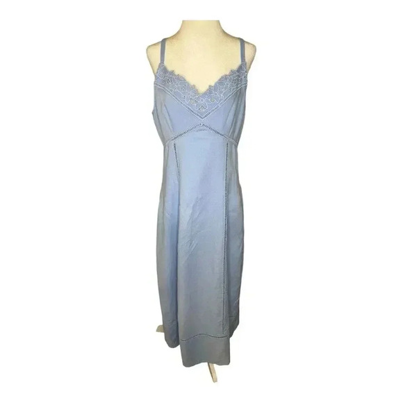 Madewell Dresses & Skirts - NEW Madewell‎ Women’s Size 10 Sweetheart Midi Dress in Linen-Cotton Blend NWT